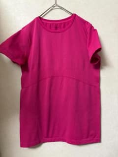#5822 GU SPORTS レディース スポーツTシャツ M ピンク 半袖