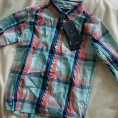 新品未使用☆秋からどうぞ TOMMY HILFIGERチェックシャツのサムネイル
