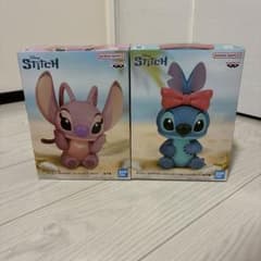 ディズニーキャラクター スティッチ＆エンジェル フィギュア 2種セットのサムネイル