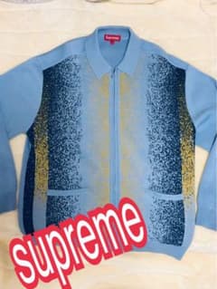 22ssGradient Strip ZipUpCardigan supremeのサムネイル
