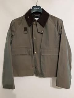 Barbour×BEAMS F 別注 SPEY シャンブレー ショートブルゾンのサムネイル