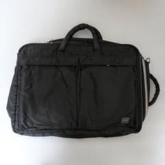 【良品】ポーター　ビジネスバッグ　ナイロン　タンカー　3way 2層　ブラック TANKER(タンカー) 3WAY DOCUMENT BAG W zip | 吉田カバンホームページ