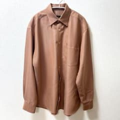 【古着】 Bugatchi Uomo レーヨンシャツ、ピンクのサムネイル