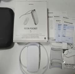 SONY REON POCKET 5 RNPK-5Tとケース シリコンシート - メルカリ