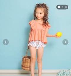 branshes フリルタンキニ キッズ水着のサムネイル