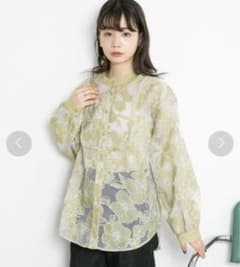 ⭐︎omo様専用⭐︎ KBF シースルーフラワージャガードシャツのサムネイル