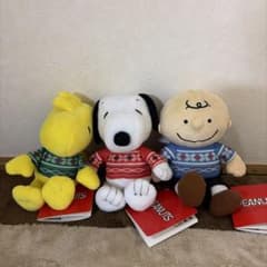 SNOOPY™ ぬいぐるみ ノルディックパターン 【全3種類コンプリートセット】