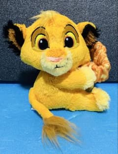 ディズニーキャラクターぬいぐるみシュシュバンド　シンバ