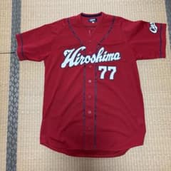 広島カープ 野村謙二郎 ユニフォーム 77(監督当時) Oサイズ - メルカリ