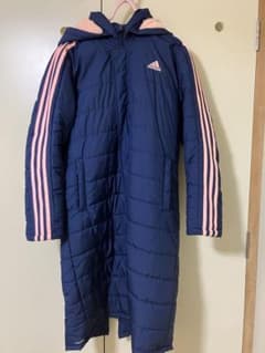 【最終値下げ】adidas アディダス ベンチコート 防寒着 160cmのサムネイル