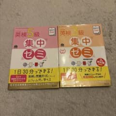 DAILY2週間 英検5級・3級集中ゼミ 旺文社 2冊セットのサムネイル