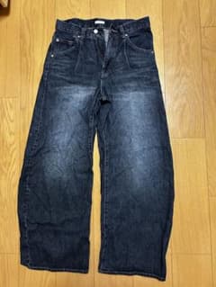 WYM ARC CURVED DRAPE DENIMインディゴブルーのサムネイル