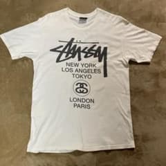 スチューシーstussy ワールドツアーTシャツメンズMのサムネイル