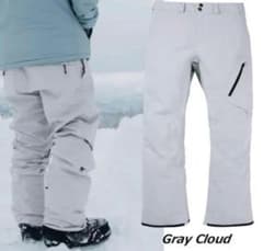 新品未使用タグ付 Burton ak サイクリック パンツ グレークラウド S