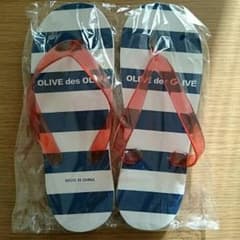 ☆ココ様専用☆OLIVE des OLIVE ノベルティ ビーチサンダルのサムネイル
