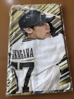 オリックスバファローズ2023年シーズン優勝記念フェイスタオル 中川