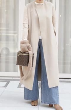 Deuxieme Classe ウールアンゴラ ロングベストのサムネイル