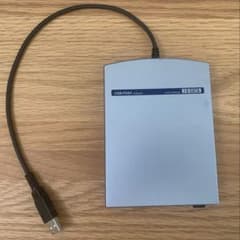 USB フロッピーディスクドライブ ブルーのサムネイル