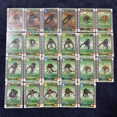 (希少)ムシキングカード 2003 夏 サマーパラレルフルコンプ (美品)15枚 希少)ムシキングカード2003 夏サマー57枚フルコンプ 金、銀、銅