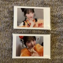 CUTIE STREET 川本笑瑠 プリントチェキ 2枚セットのサムネイル