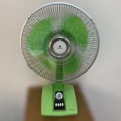 SANYO EF-6JLT 扇風機 昭和レトロ アンティーク グリーン - メルカリ