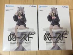 홀로 라이브 ぬどる 스토퍼 피규어 사쿠 화이트 보탄 2 개 세트