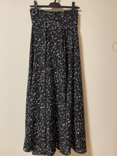 DOT FLOWER CIRCULAR SKIRTのサムネイル