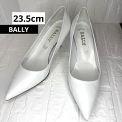 BALLY パンプス ホワイト 22.5cm ポインテッドトゥ 本革 イタリア製のサムネイル