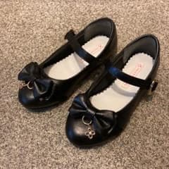 フォーマルシューズ 女の子 黒のサムネイル