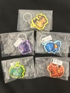 ポケモン ピクセルアート つれあるきマスコット 全5種セットのサムネイル