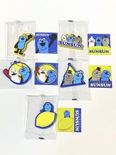 【フルコンプリート】パペットスンスン ラバーキーホルダー　シール付きのサムネイル