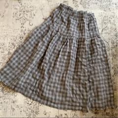 Journal standard リネン スカート チェックのサムネイル