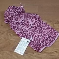 新品・未使用　ペットレインコート　レオパード柄のサムネイル