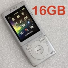 【超美品　バッテリー良好】　SONY ウォークマン　NW-S775 16GB ビ バッテリー良好】 ソニー ウォークマン NW-S775 16GB 白 - メルカリ