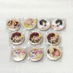 アイカツ！ チーズソフトクッキー 缶バッジ イオン限定 まとめセット