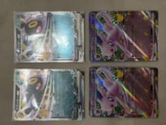 ポケモンカード ブラッキーex エーフィex 4枚セットのサムネイル