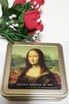 名画✰ダ・ビンチ☆モナリザ★モナ・リザ★大塚国際美術館★スチール缶★缶のサムネイル