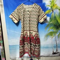 New World Market 花柄半袖ワンピースのサムネイル