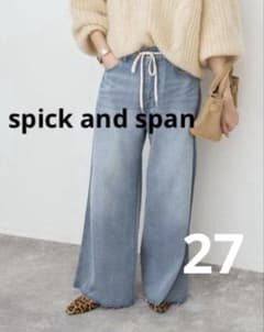 美品✨スピックアンドスパン5 1/2 12OZ DRAWSTRINGDENIM - メルカリ