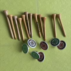 【限定品】茨木カンツリー倶楽部　ゴルフティー マーカーセット　GOLFのサムネイル