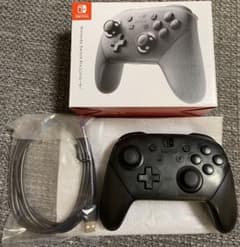 箱付き 新品未使用コード Switch Proコントローラー プロコン 純正のサムネイル