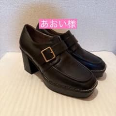 【ORiental TRaffic】ベルトパンプス　25.0cm (ブラック)のサムネイル