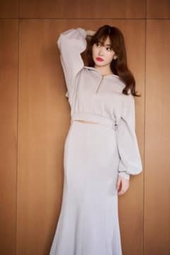 Half Zip Sweat Dress    HerLipTo   Mサイズのサムネイル