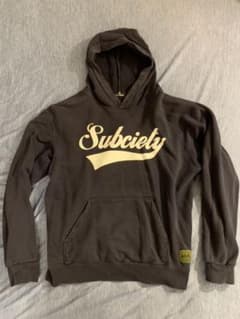 SUBCIETY サブサエティ パーカー ネイビー Lサイズのサムネイル