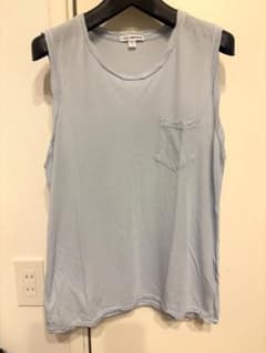 JAMES PERSE ライトブルー ノースリーブ Tシャツ サイズ1のサムネイル