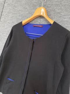 COMPTOIR DES COTONNIERS 가디건 블랙 블루