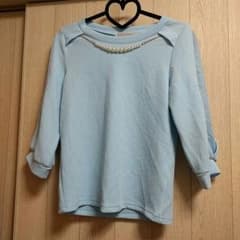 ベビーブルーのカットソー(売約済)のサムネイル