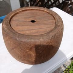 木製 火鉢 蓋付き 伝統工芸 - メルカリ