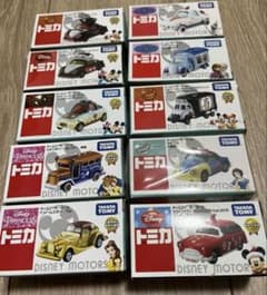 ディズニートミカ ディズニーモータース まとめて 10台 セット - メルカリ