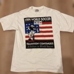 KITH Vintage 1994 ワールドカップ サッカー Tシャツ USA製のサムネイル